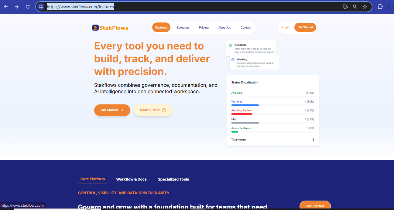 Stakflows: Best Project Management Tool for UK Businesses | Don Clem Tech Ltd Smethwick